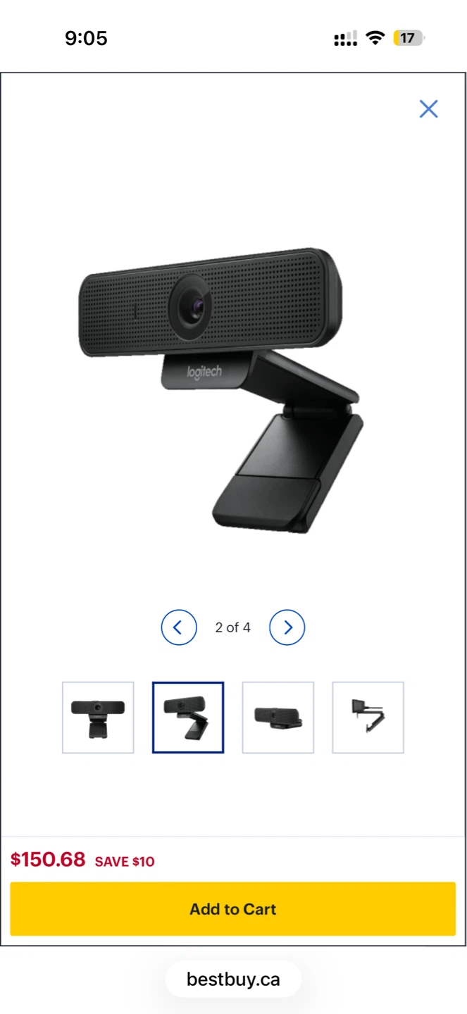 Logitech C925e 1080p HD Business Webcam - photo 2