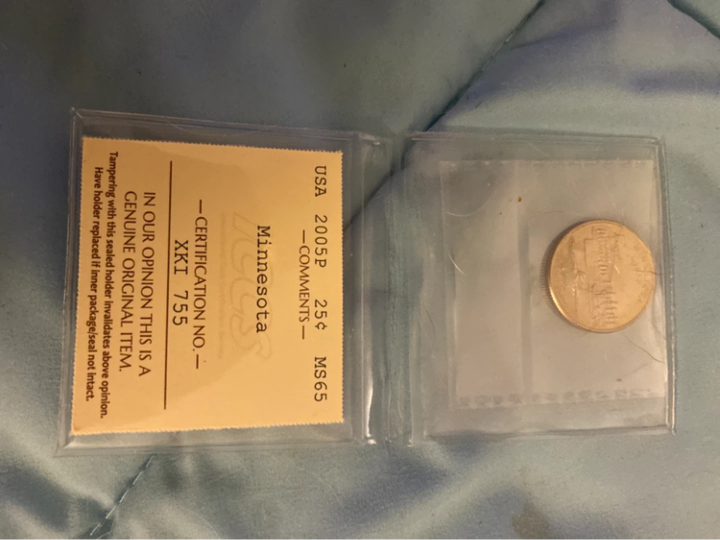 Minnesota Quarter Coin