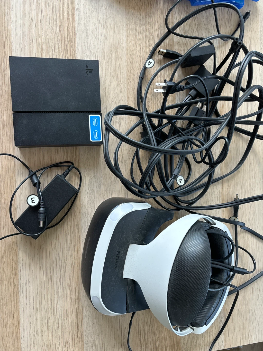 PlayStation 4 Slim Console with VR Headset and Games - photo 5