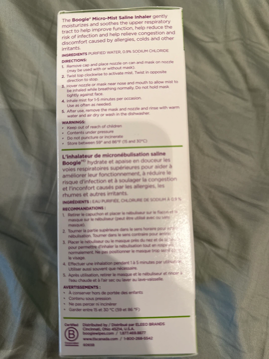 Boogie Micro-Mist Saline Inhaler - photo 4