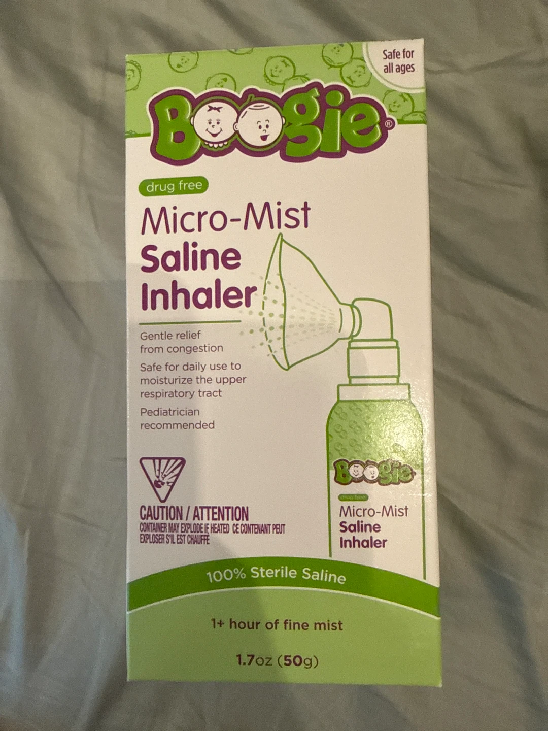 Boogie Micro-Mist Saline Inhaler