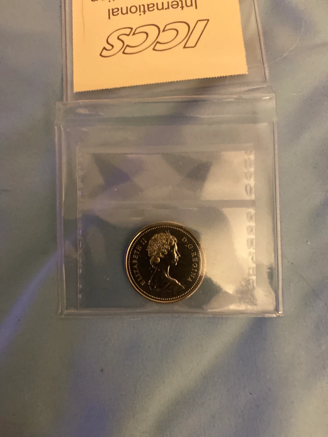 1973 Canadian 25 Cent Coin - Small Bust - photo 2