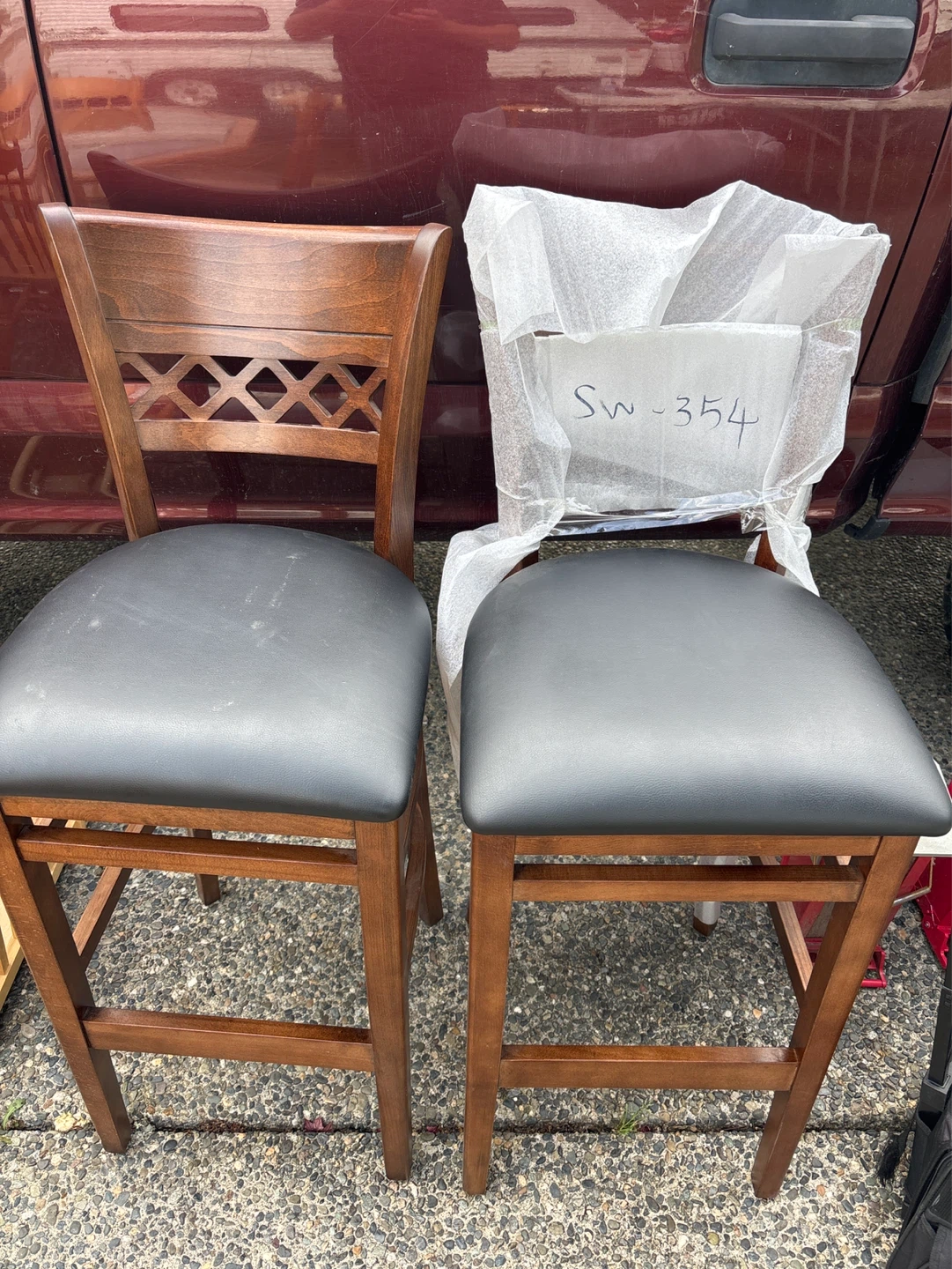 Two stools