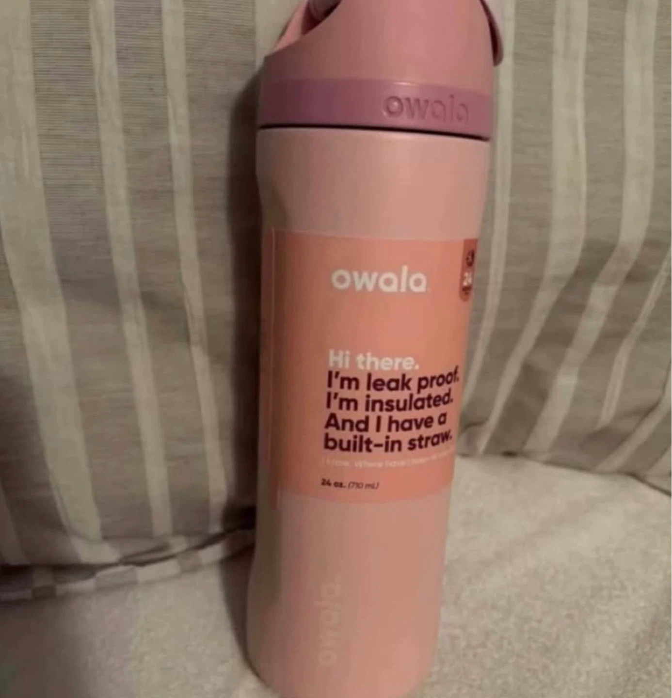 Starbucks owala water bottle pink drink