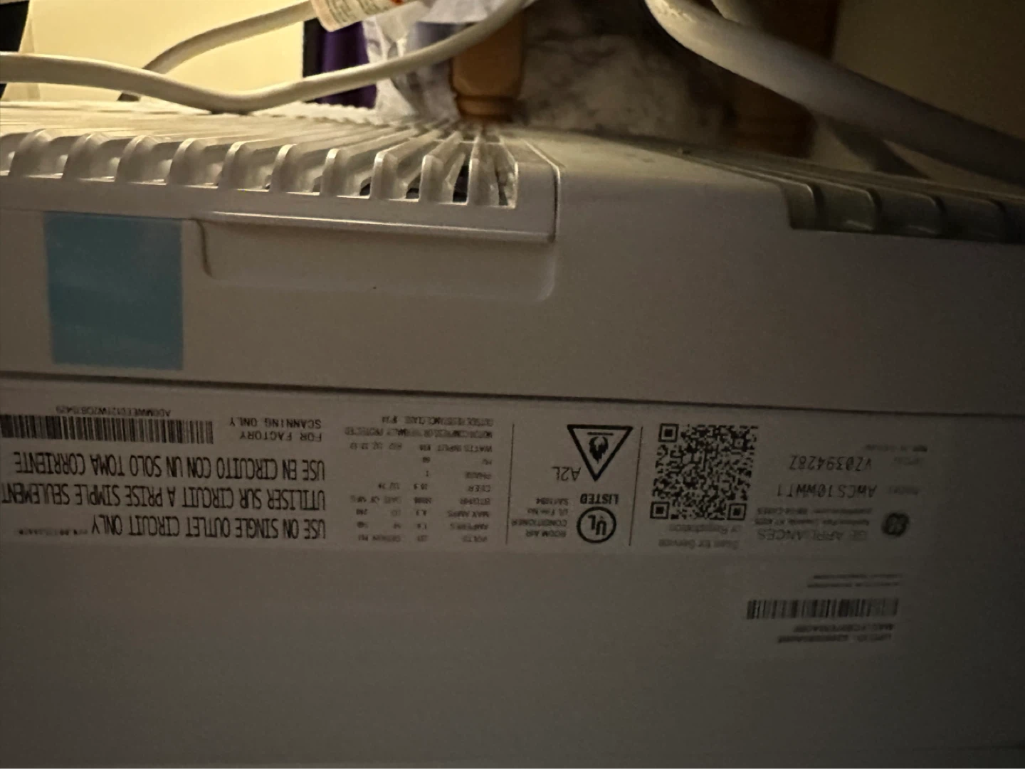 GE Window Air Conditioner - photo 3