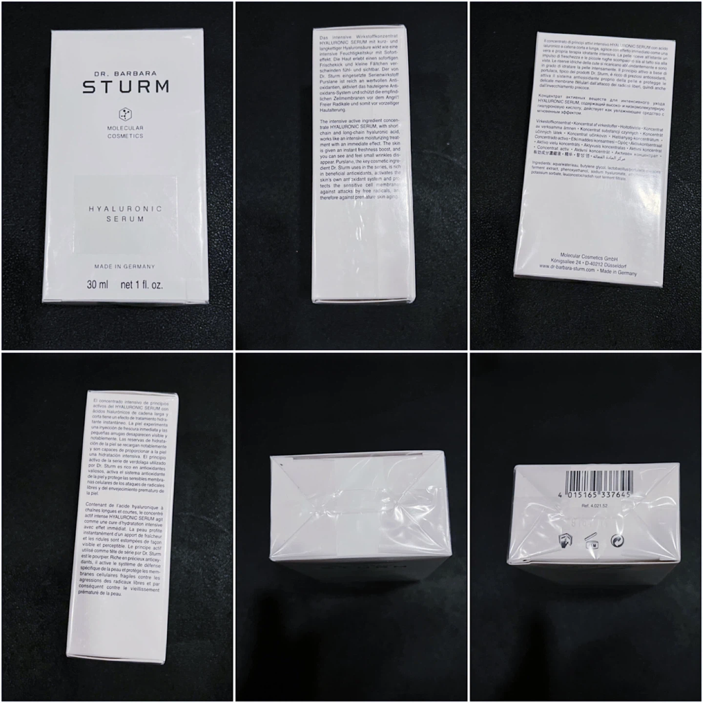 DR. BARBARA STURM HYALURONIC SERUM 30ML - BNIB - photo 2