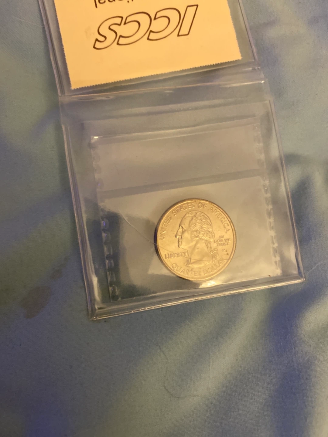 ICCS Certified 2004-P Texas Quarter - MS64 - photo 2