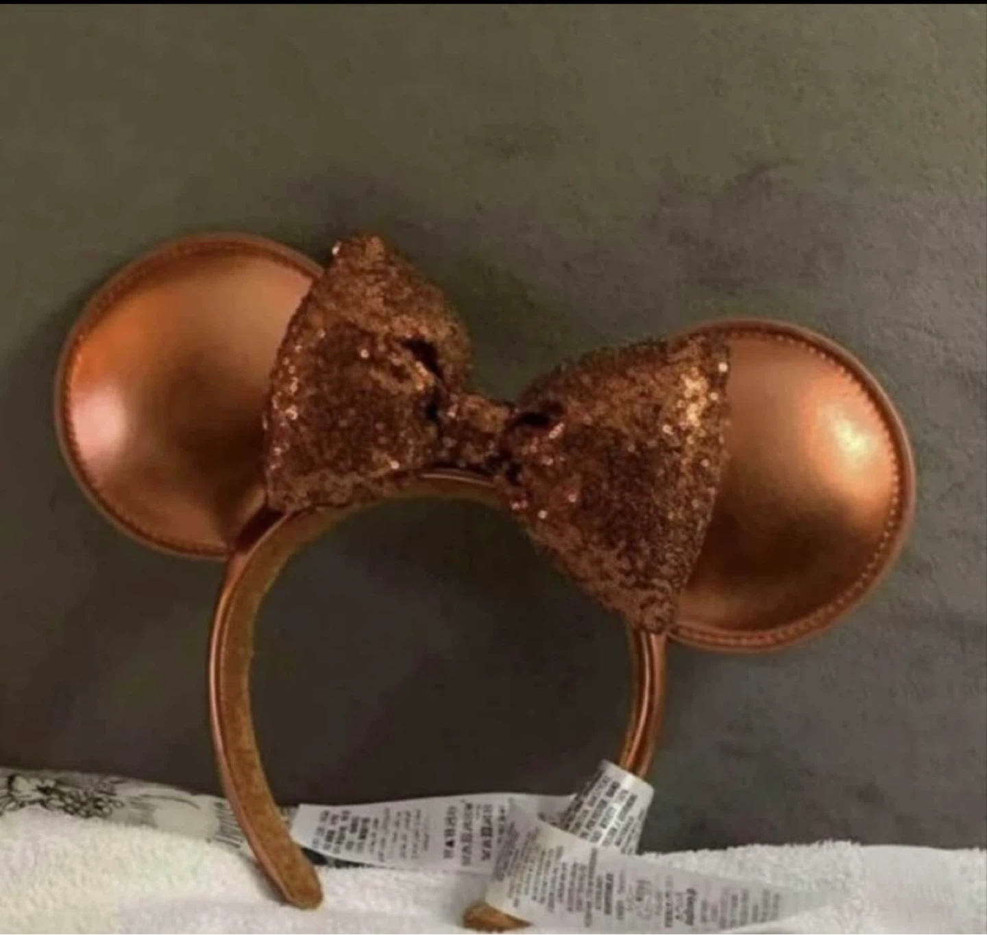 Disney rose gold ears