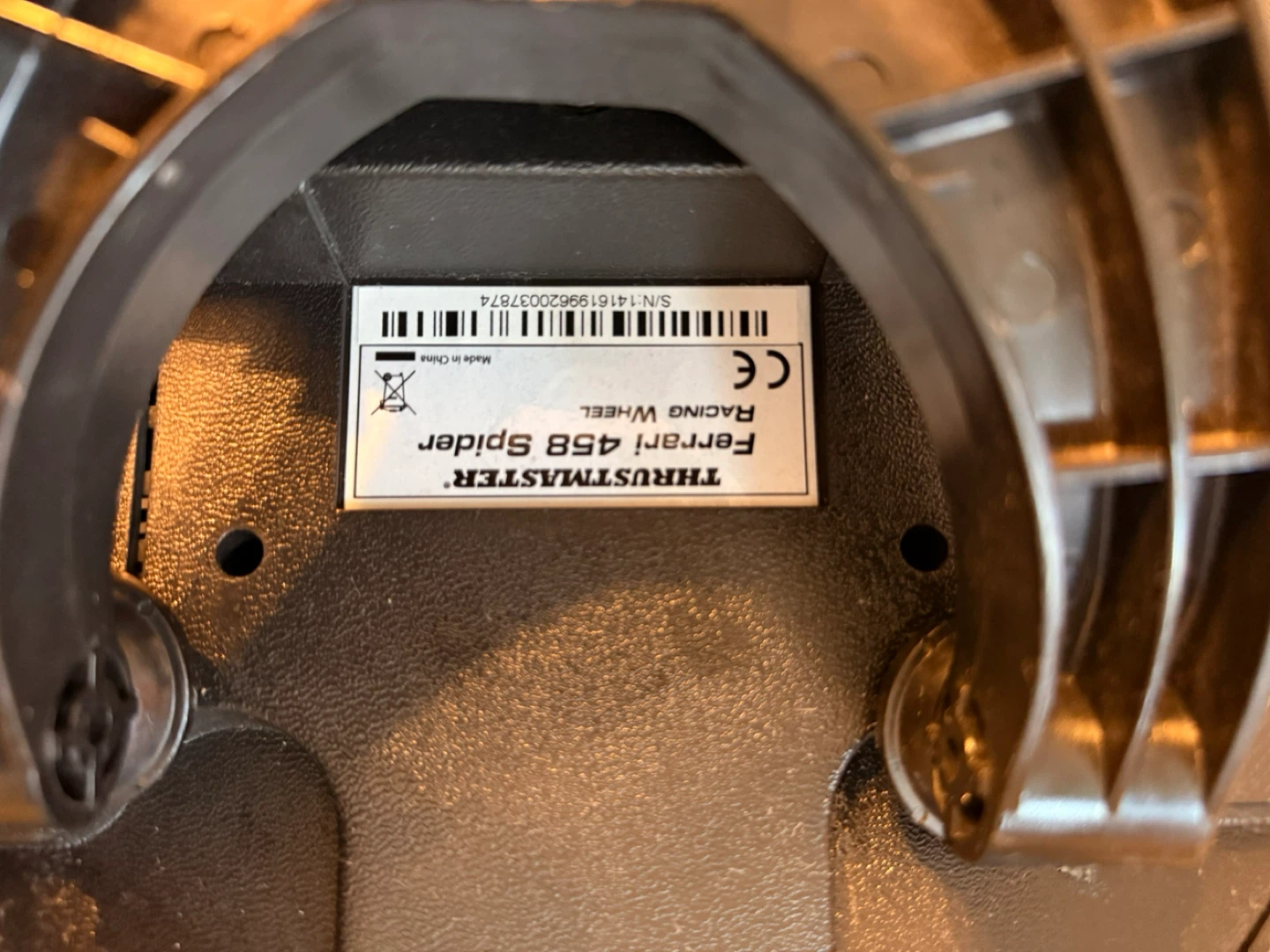 Thrustmaster Ferrari 458 Spider Racing Wheel - photo 3