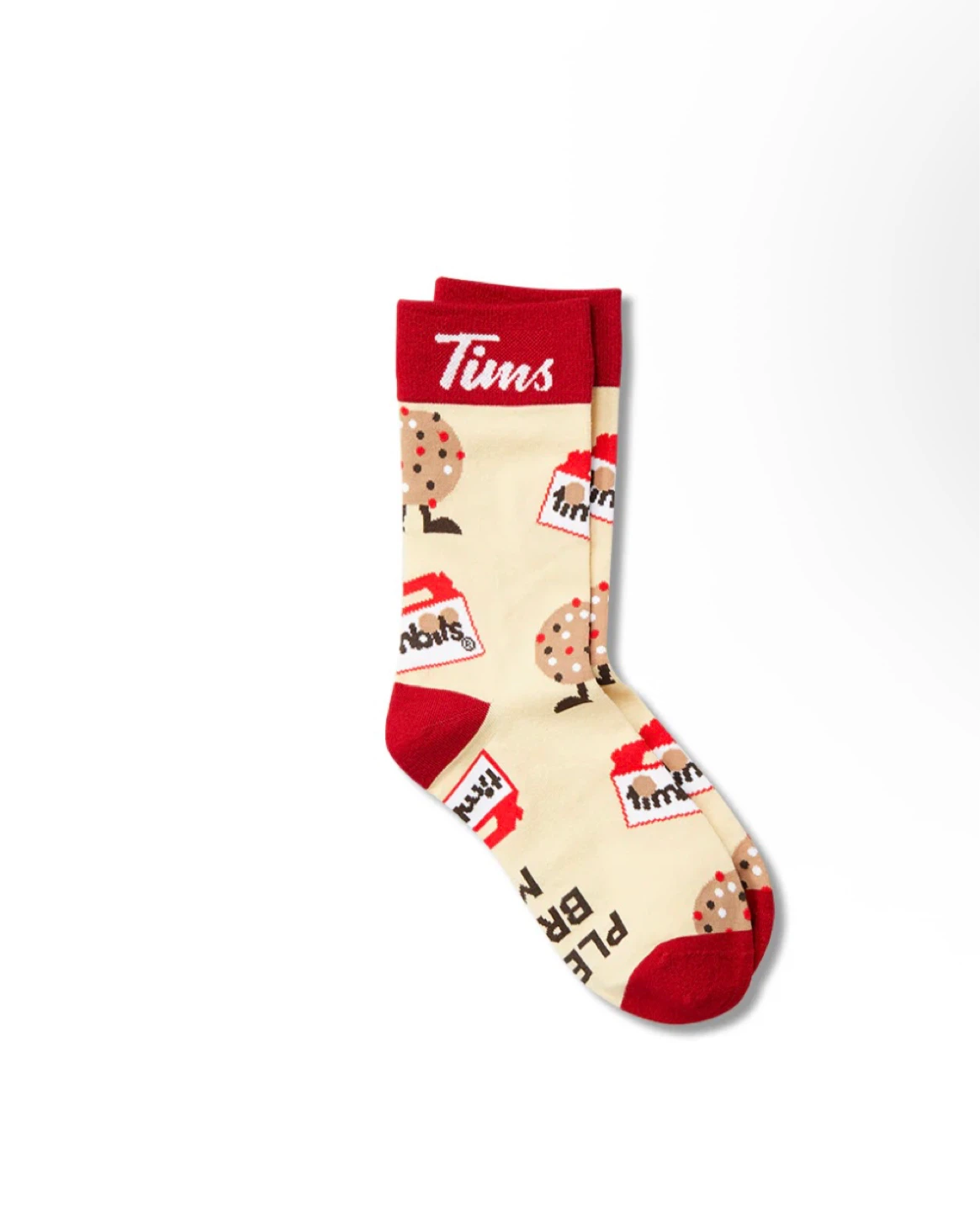Tim Hortons Novelty Socks “Please Bring Me Timbits”