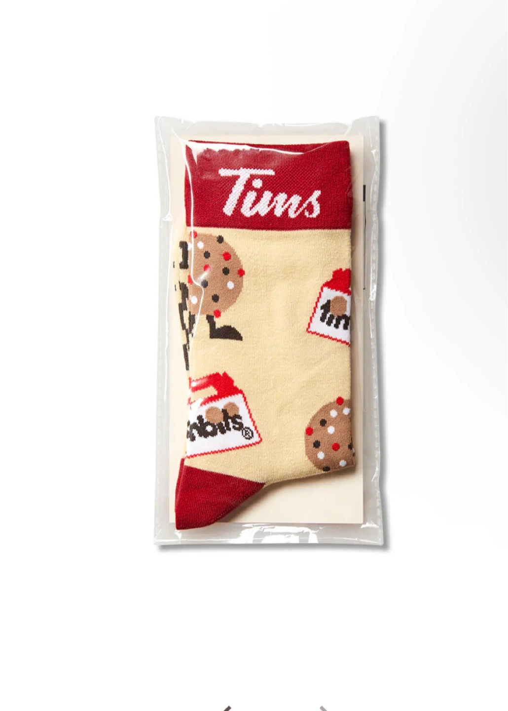 Tim Hortons Novelty Socks “Please Bring Me Timbits” - photo 3