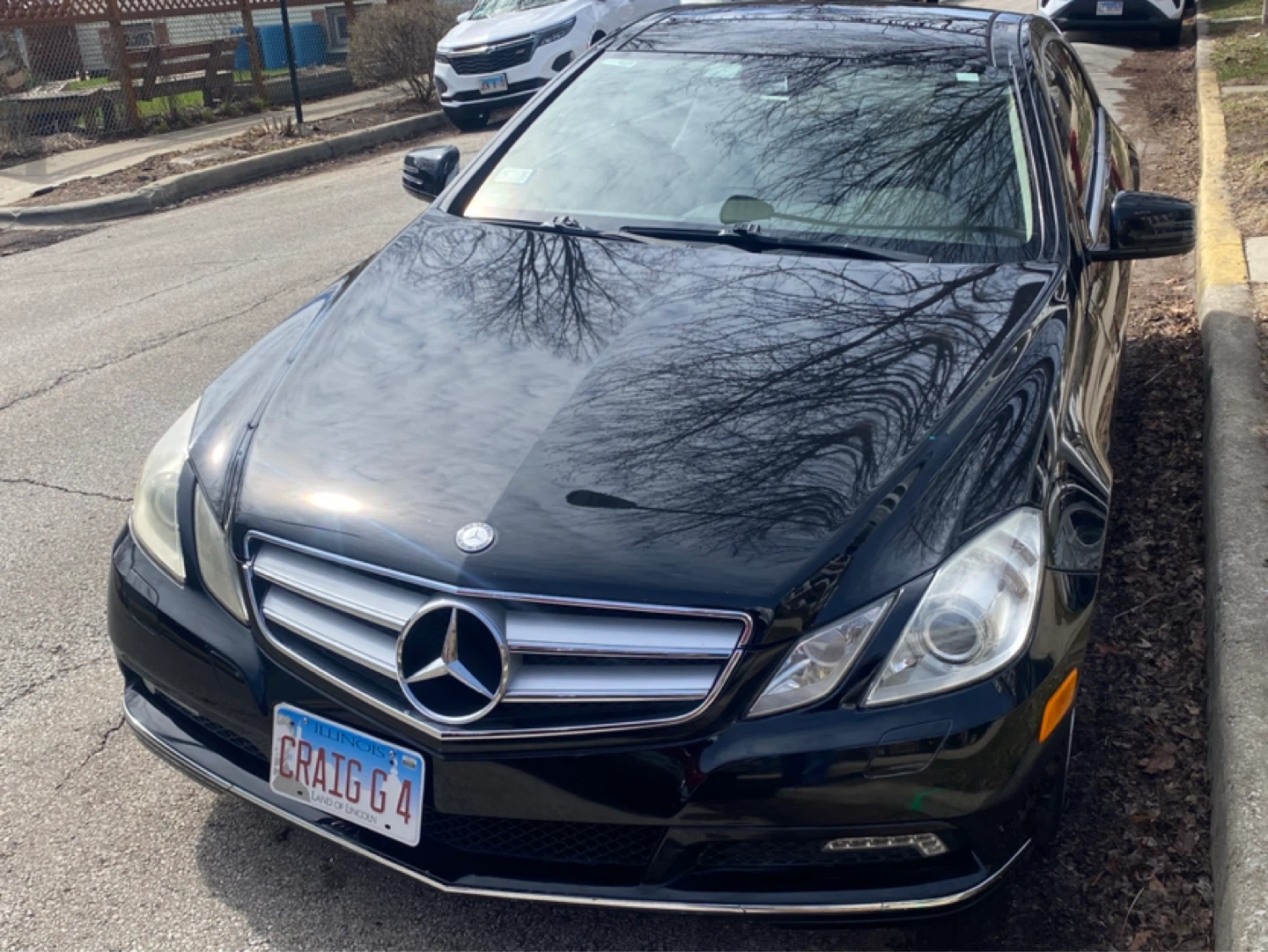 Black Mercedes-Benz E350 Coupe - photo 2