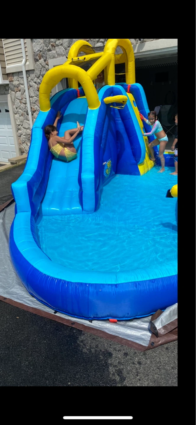 Banzai Slide N' Soak Inflatable Water Park - photo 4