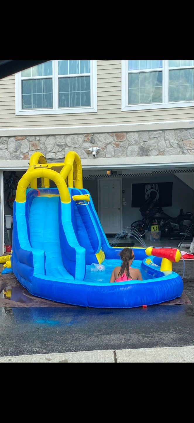 Banzai Slide N' Soak Inflatable Water Park - photo 2