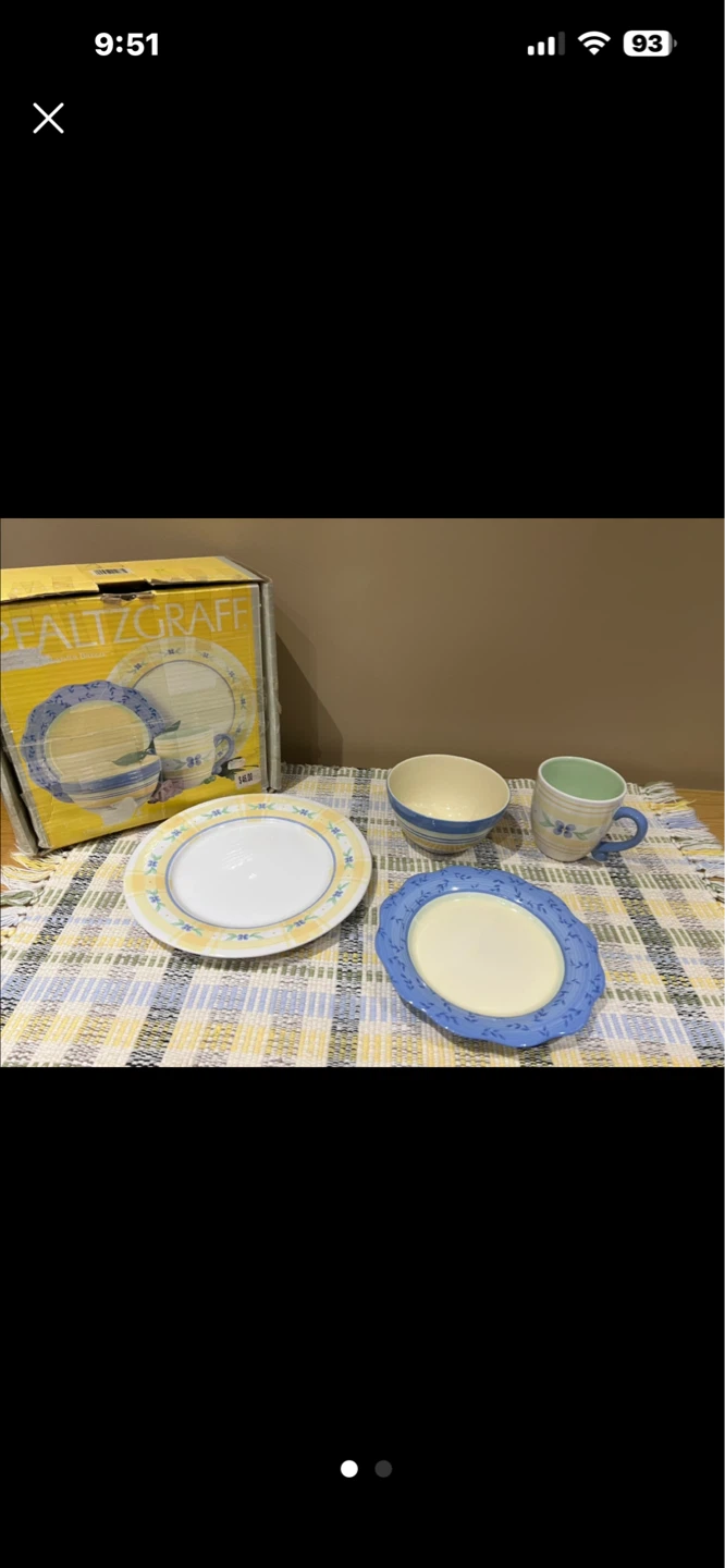 Fitzgraff Dinnerware Set