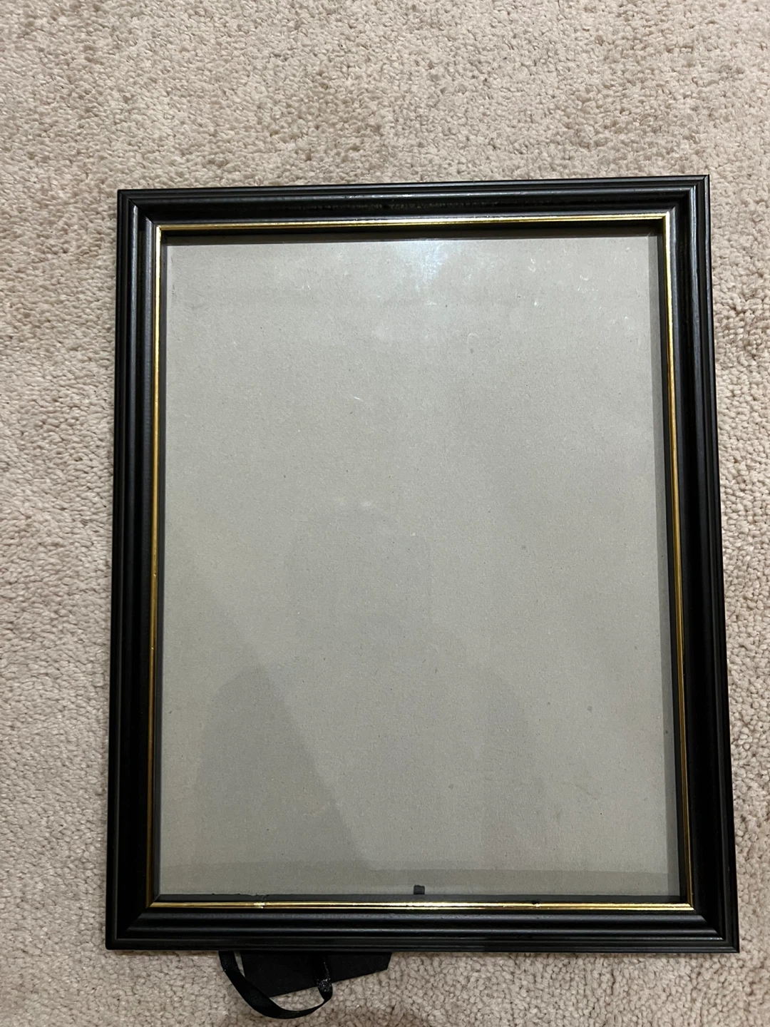 Black and Gold Picture Frame