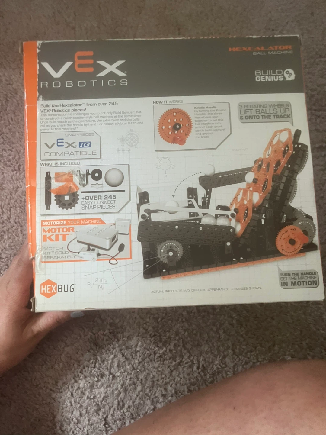 HEXBUG VEX Robotics  Hexalator Ball Machine Construction Kit - photo 2