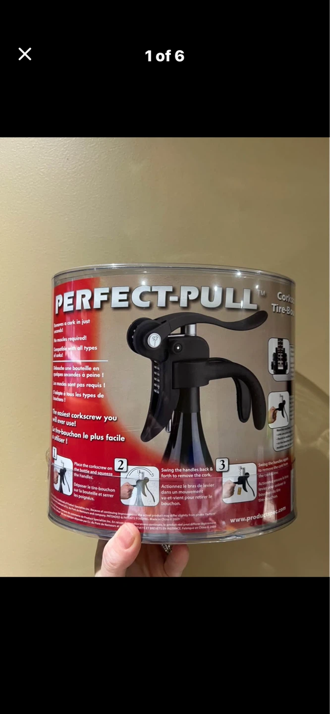 PERFECT-PULL Corkscrew Tire-Bouchon