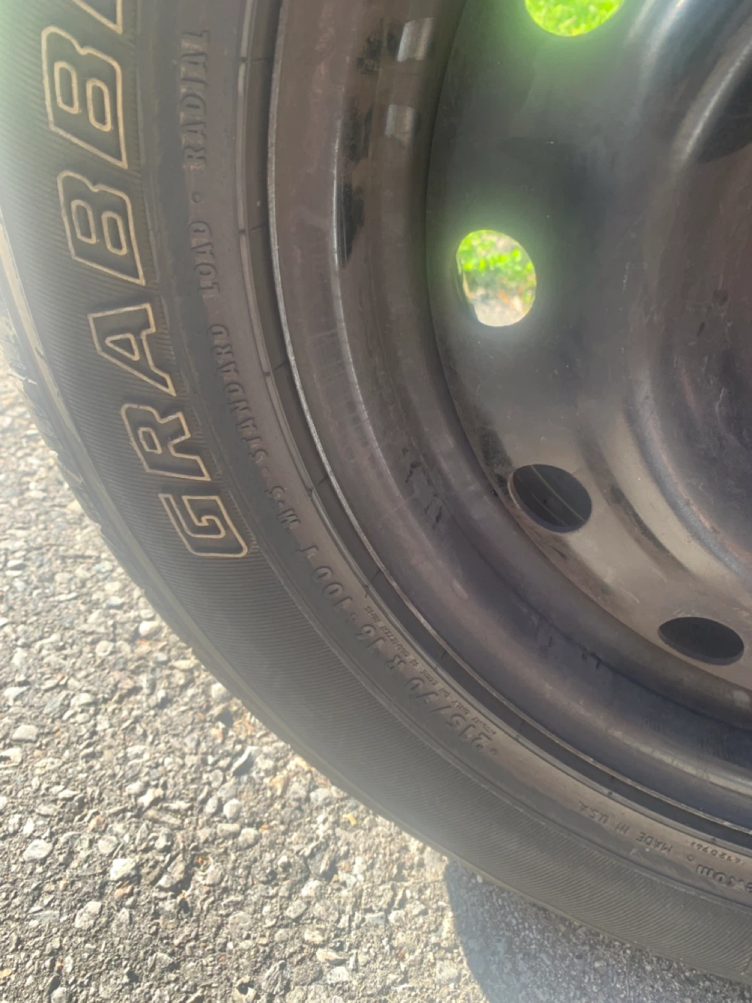 General Grabber Tires - Set of 4 with Steel rim - photo 4