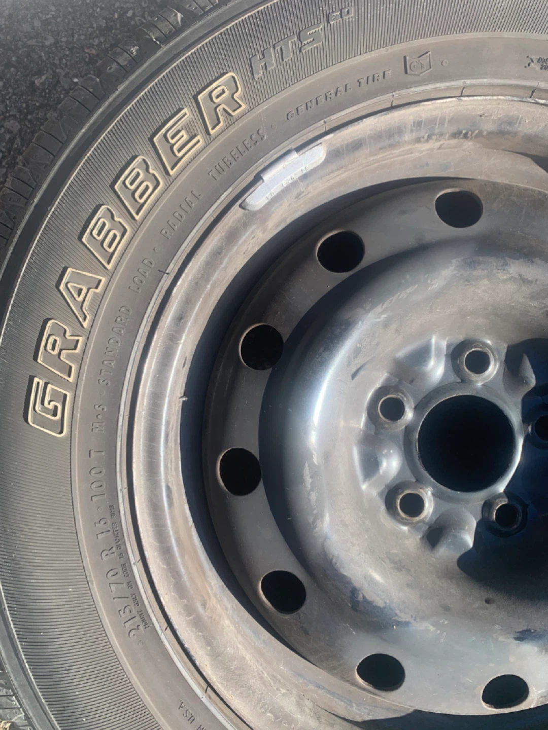 General Grabber Tires - Set of 4 with Steel rim - photo 2