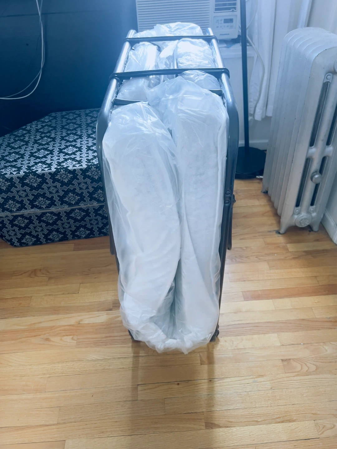 Folding Bed Frame with Mattress - photo 2