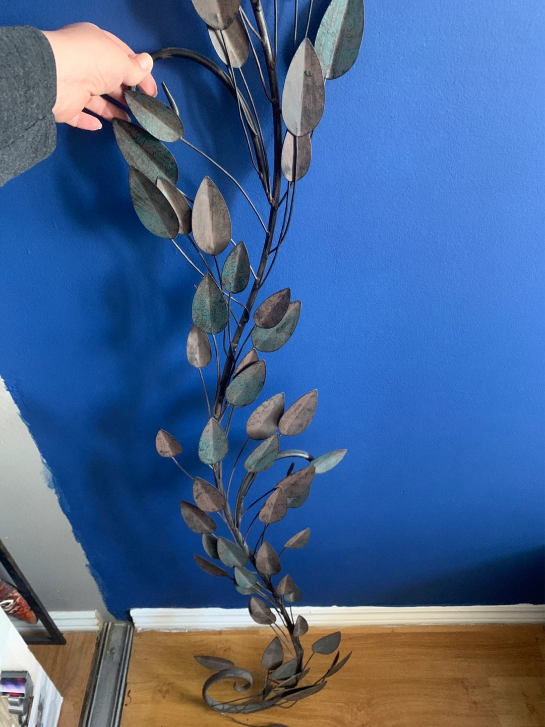 Metal Leaf Wall Art