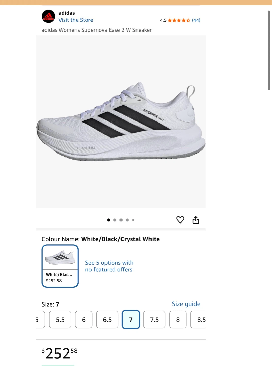 Adidas Womens Supernova Ease 2 Shoes - photo 2