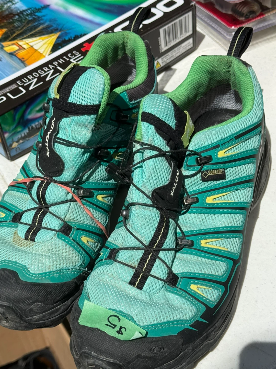Salomon GTX Hiking Shoes- Women’s size 10