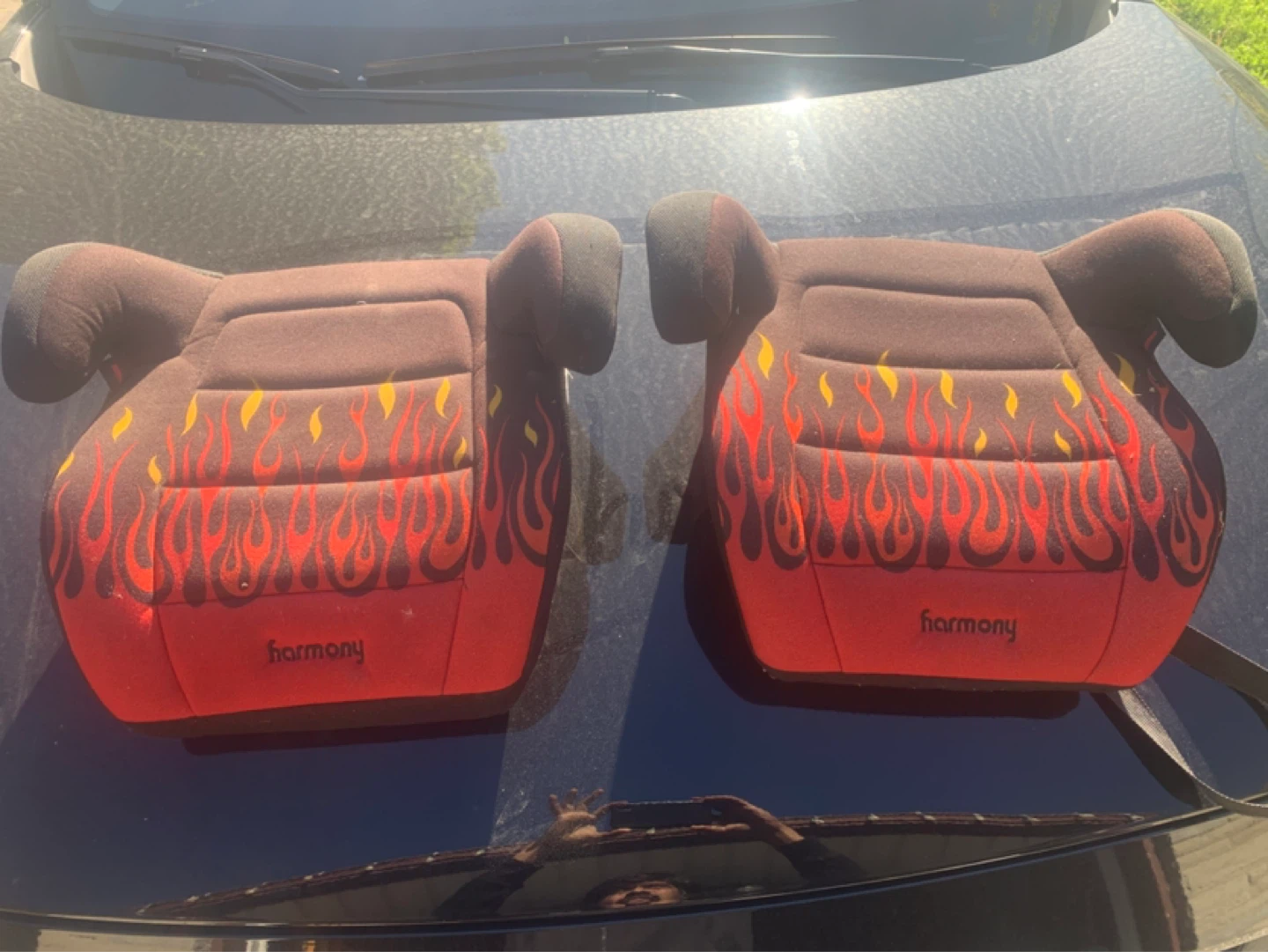 Harmony Booster Seat - Flames Design