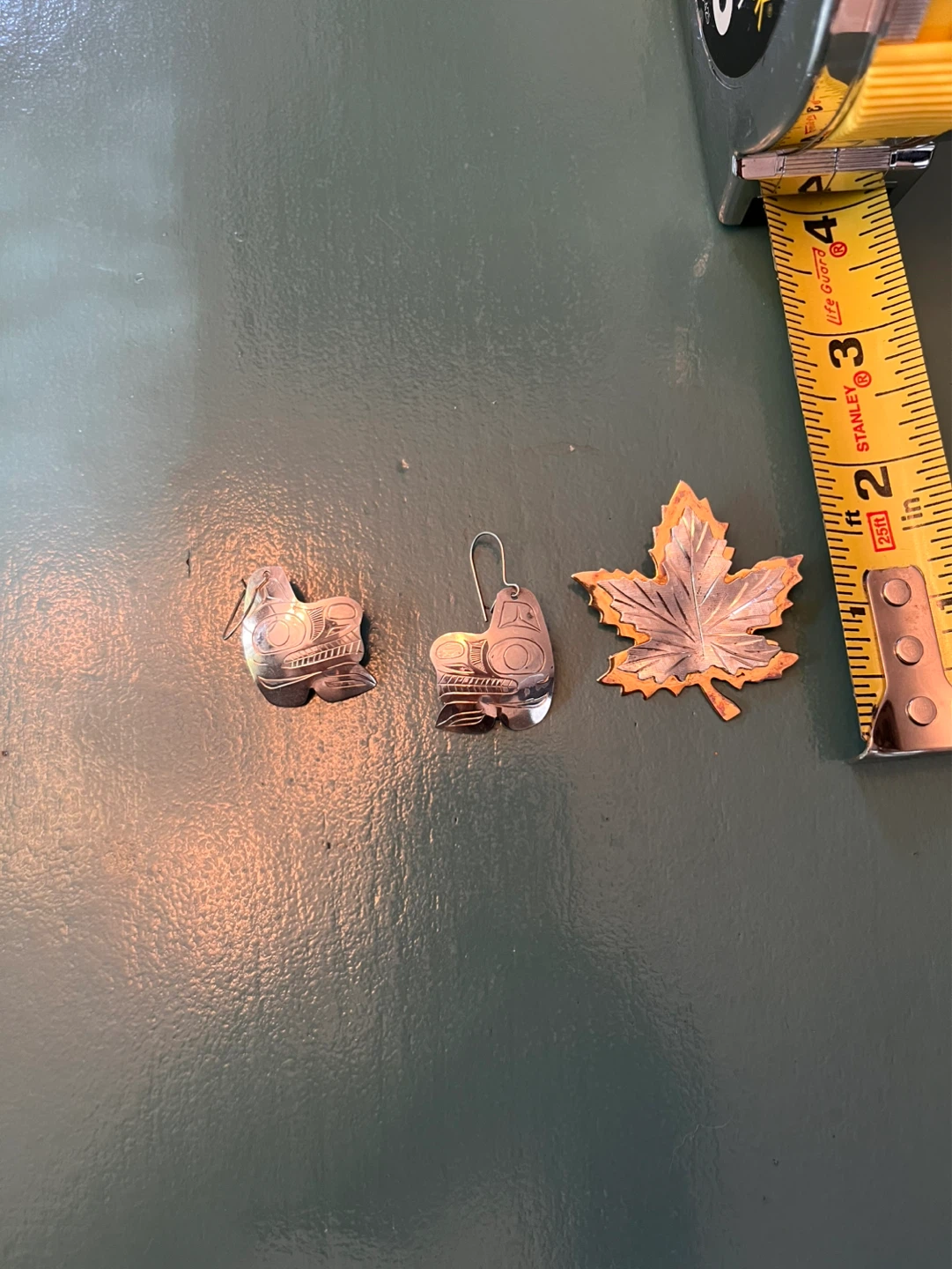 Sterling Silver Indigenous earrings - photo 2