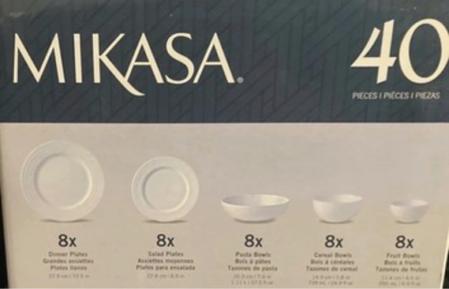 Mikasa 40-Piece Dinnerware Set