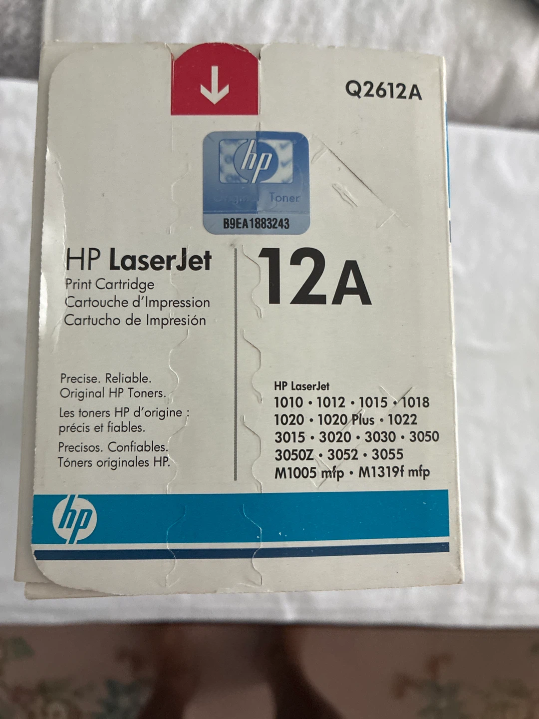 HP LaserJet 12A Toner Cartridge - photo 2