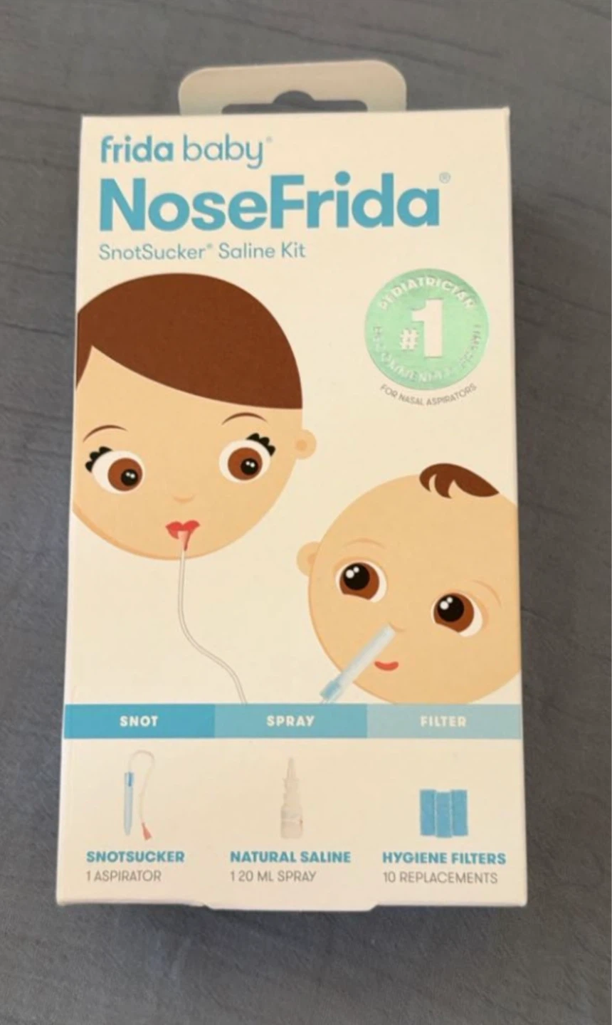 Frida Baby NoseFrida SnotSucker Saline Kit