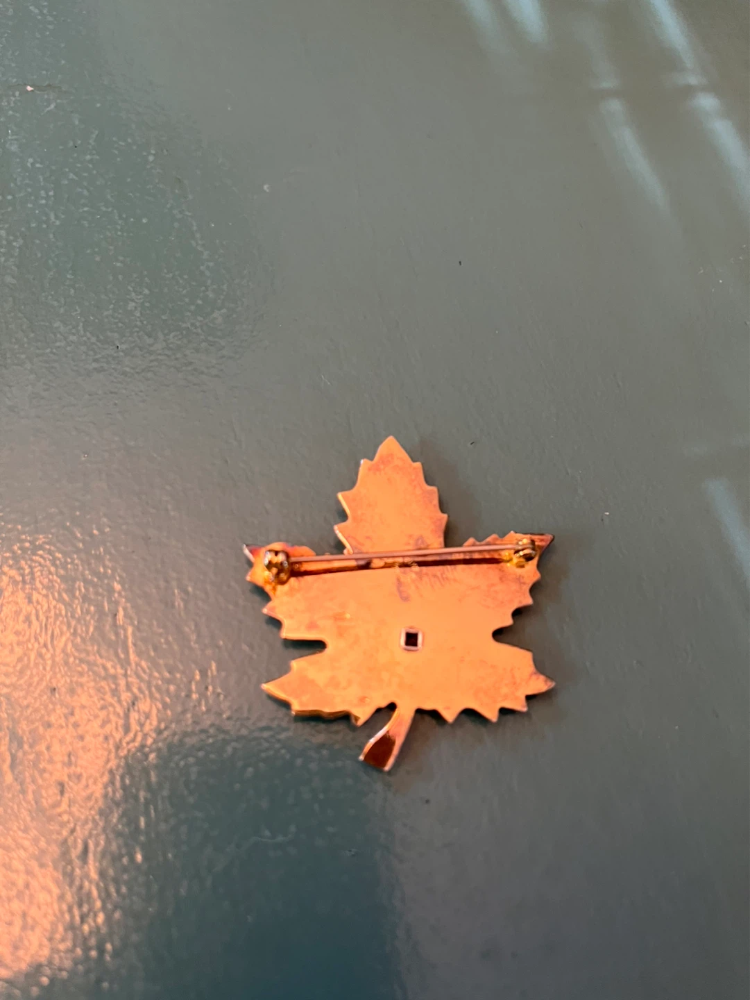Maple Leaf Brooch Pin - photo 2