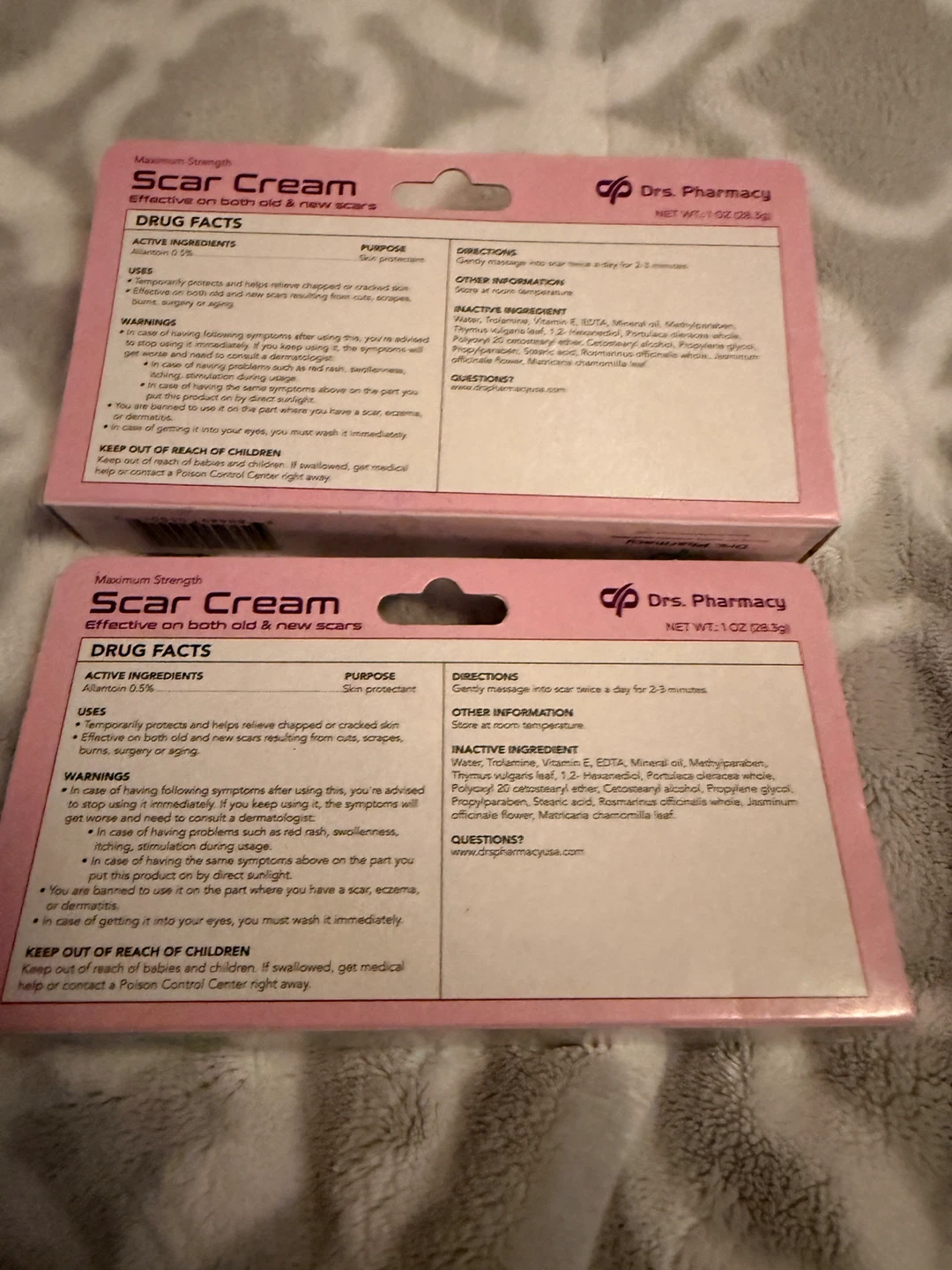 2-Drs. Pharmacy Maximum Strength Scar Cream - 1 oz - photo 2