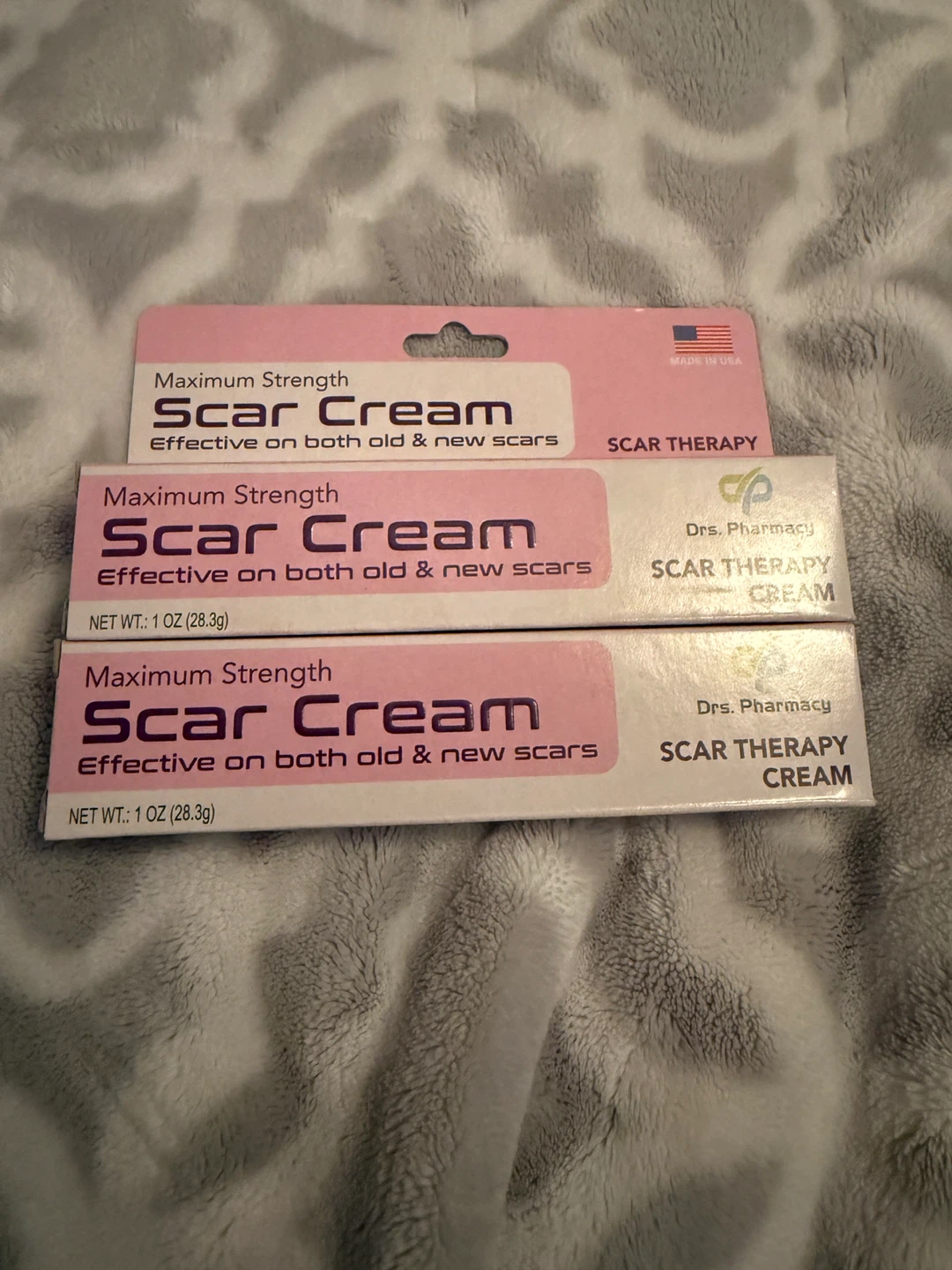 2-Drs. Pharmacy Maximum Strength Scar Cream - 1 oz