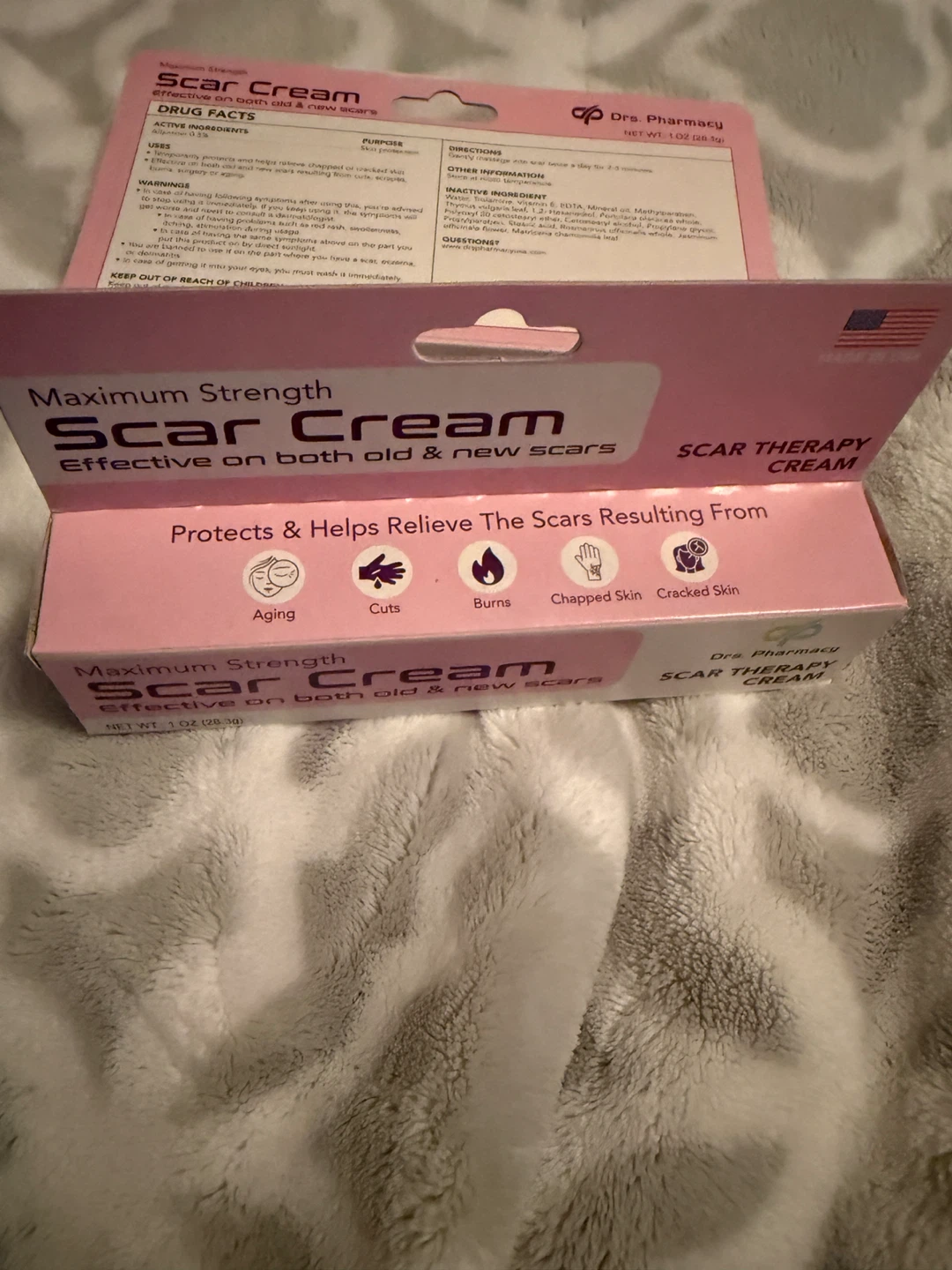 2-Drs. Pharmacy Maximum Strength Scar Cream - 1 oz - photo 3