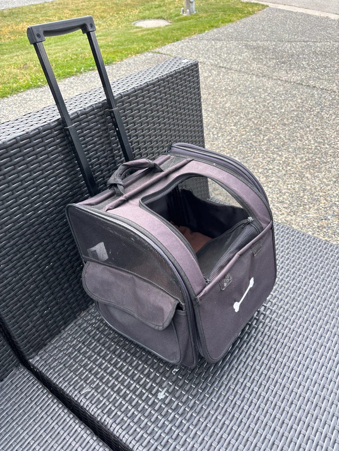 Pet Carrier Rolling Bag