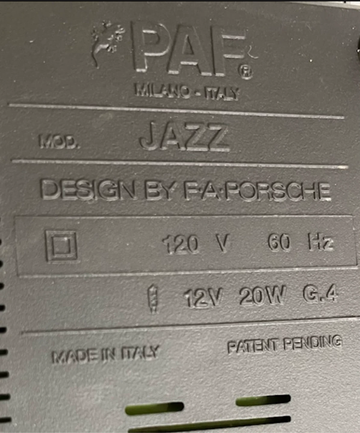 PAF Milano-Italy "Jazz" Desk Lamp - photo 4