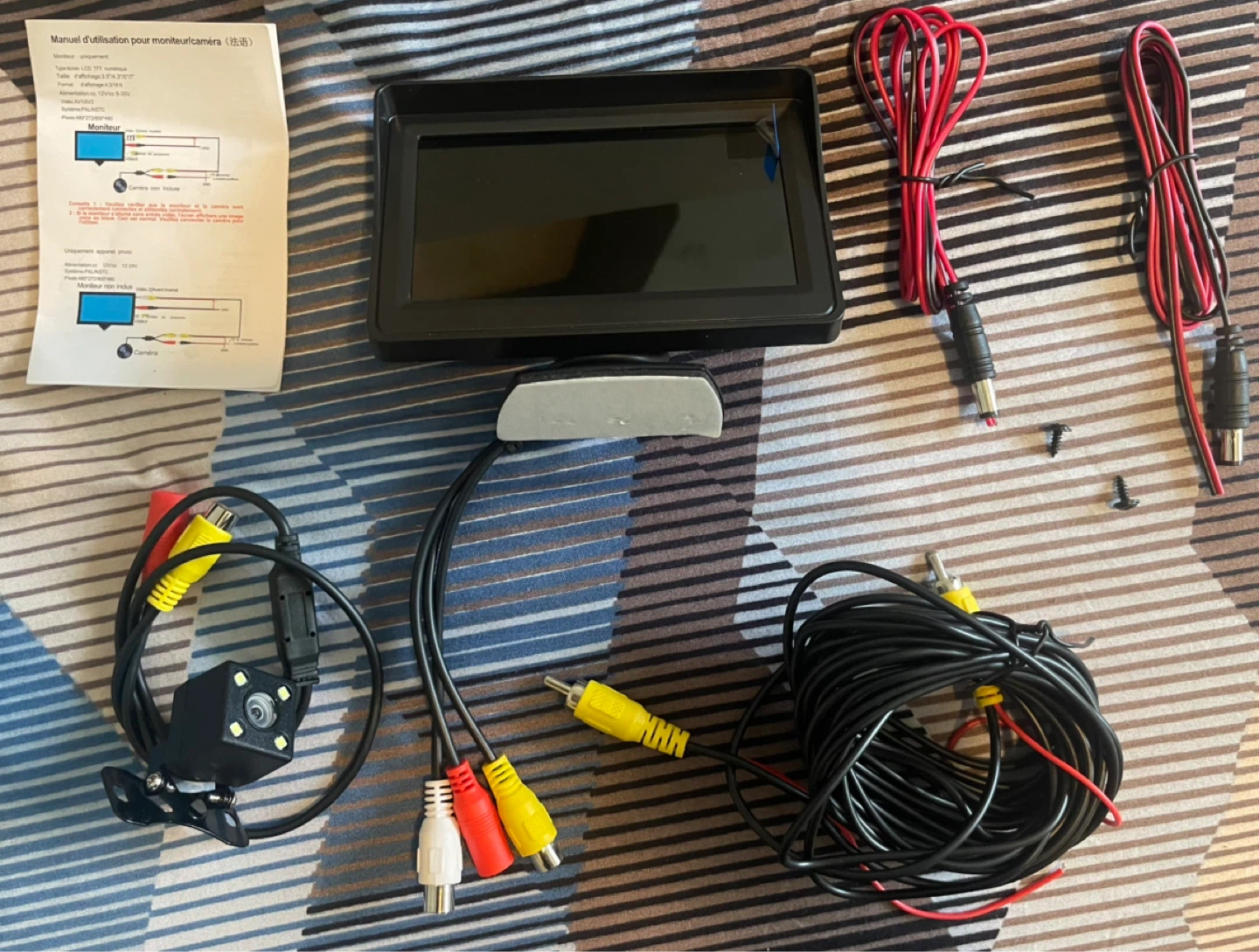 Car Backup Camera Monitor System
