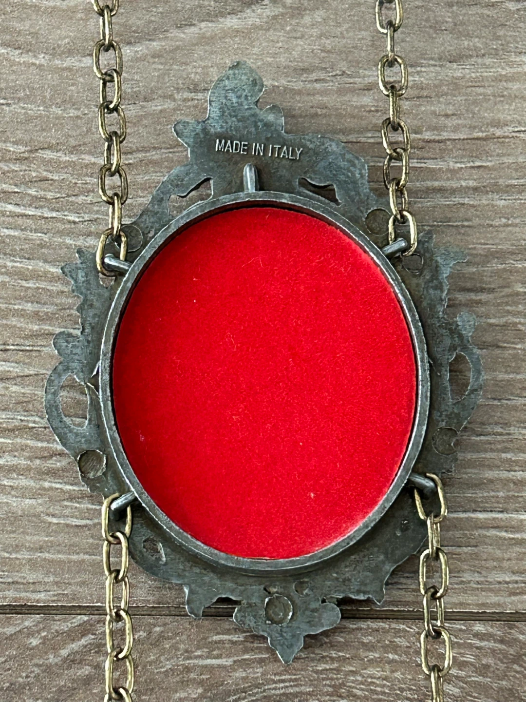 Vintage Italian Hanging Miniature Picture Frames – Set of 2 - photo 3