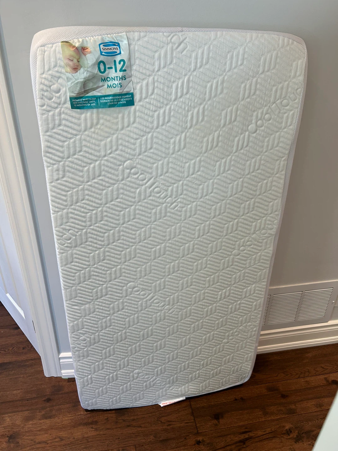 Simmons Crib Mattress - 0-12 Months & 12+ Months