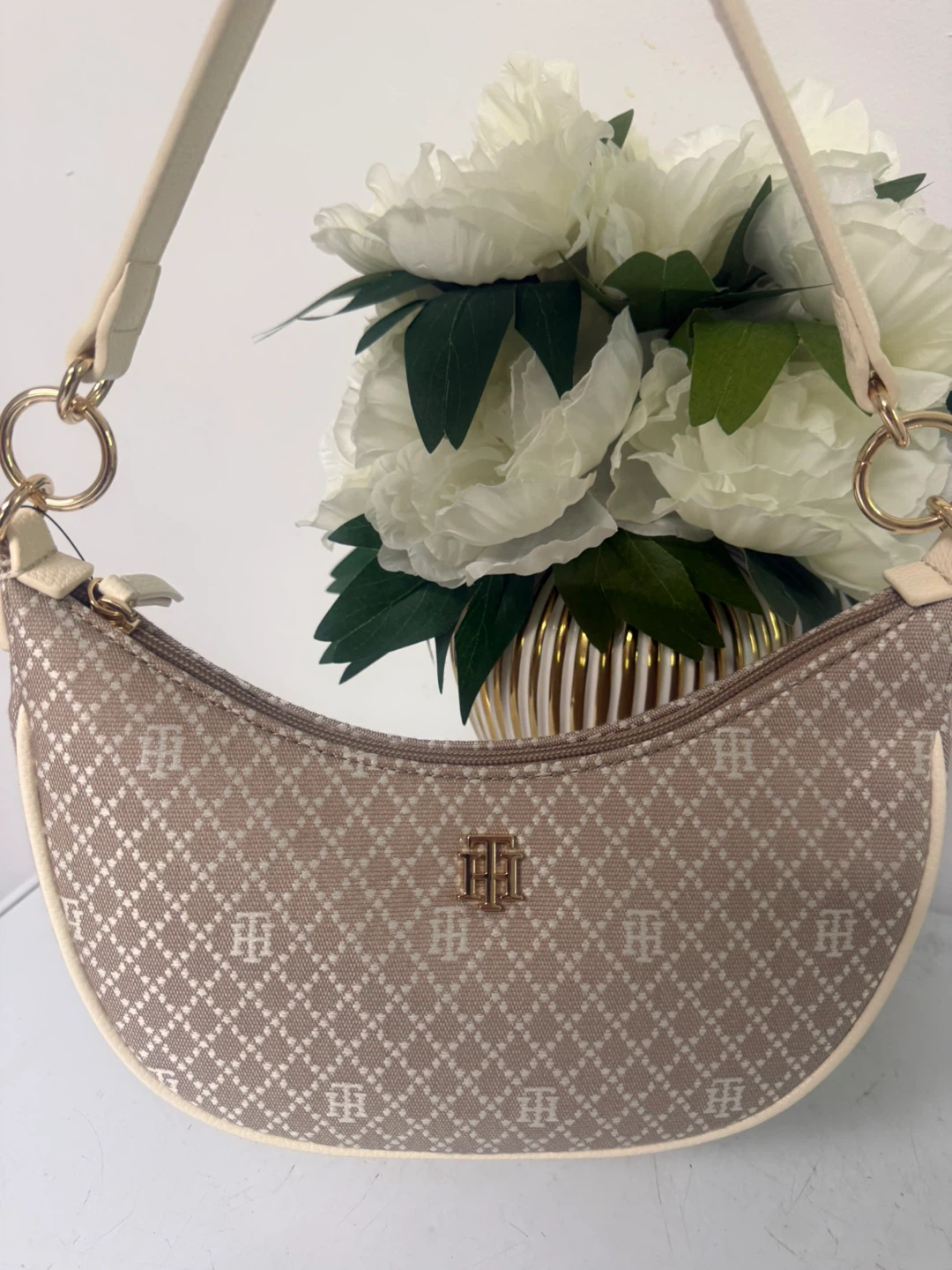 Tommy Hilfiger Monogram Shoulder Bag