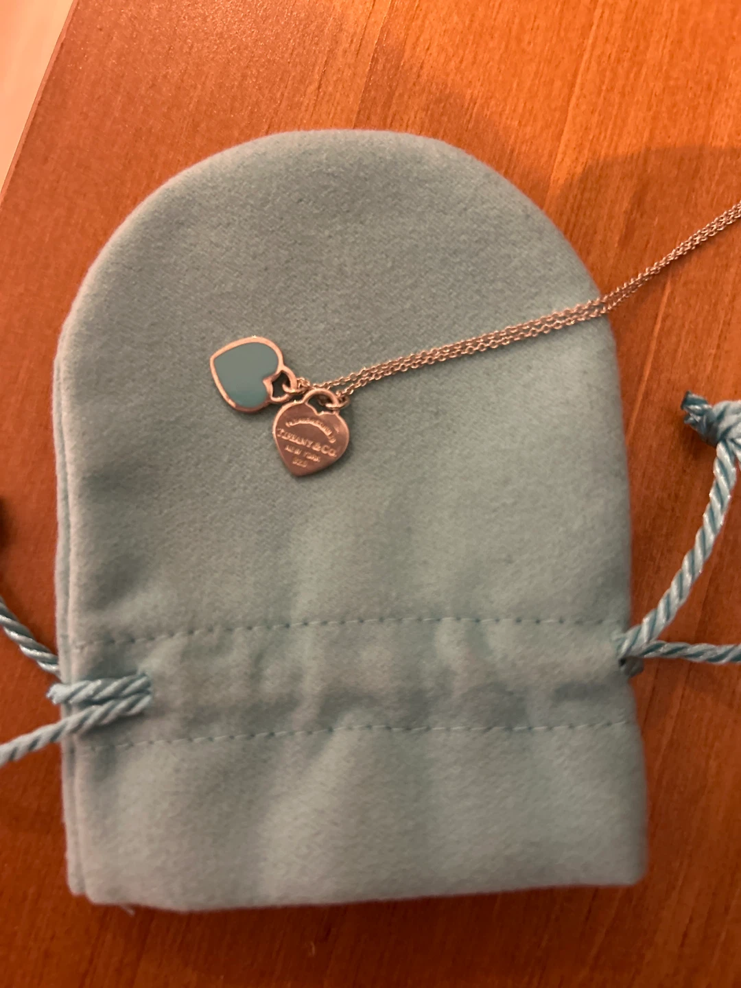 Tiffany & Co. Double Heart Necklace - photo 3