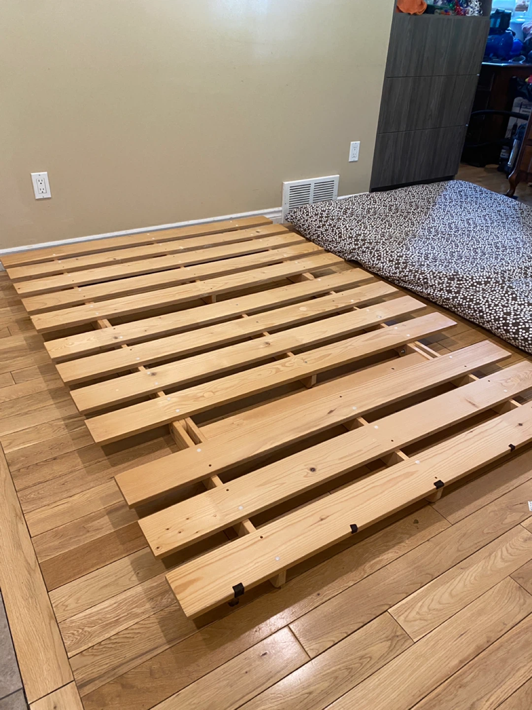 IKEA Solid Wood Full / Double Size Futon Sleeper Sofa - photo 4