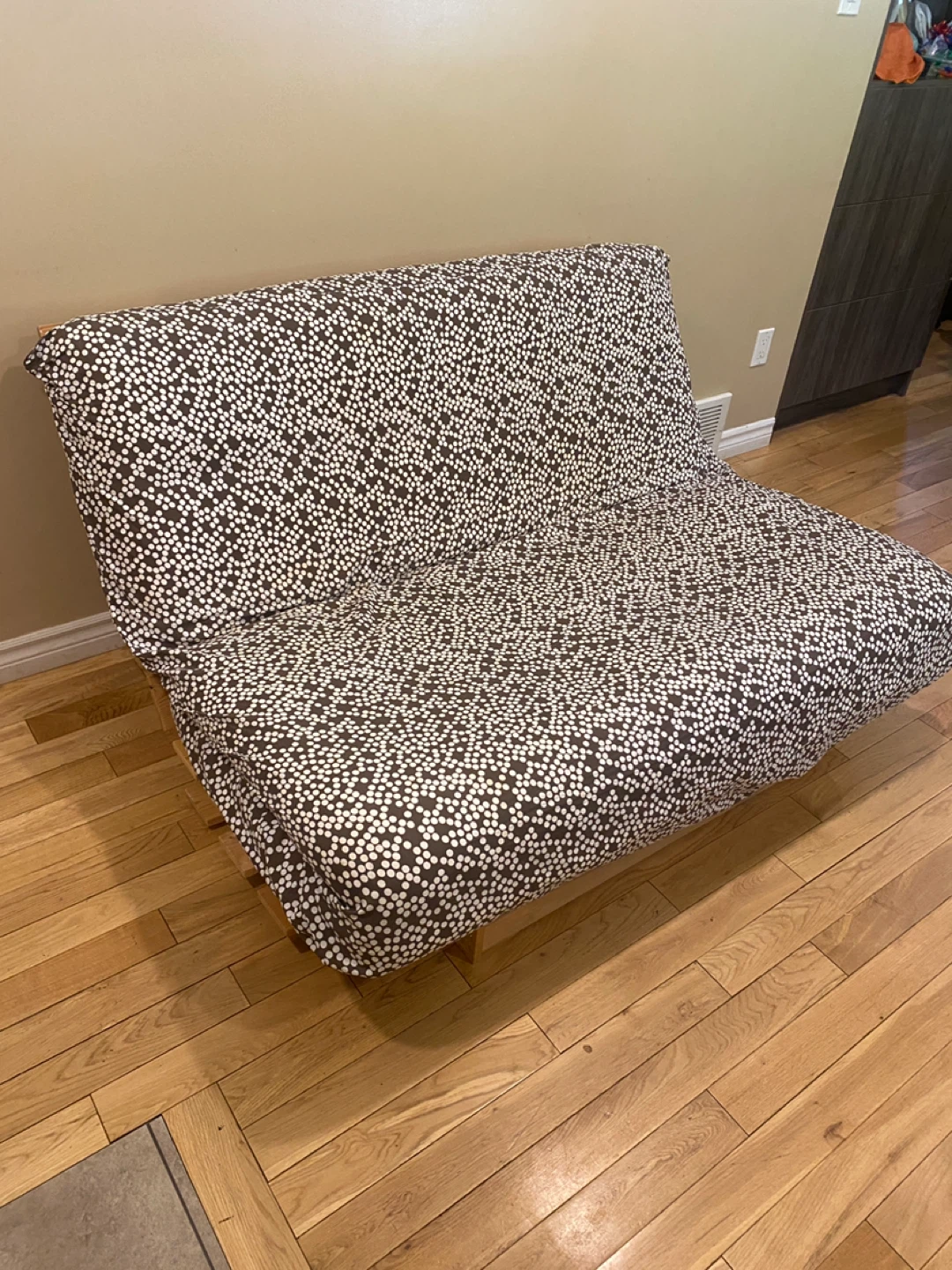 IKEA Solid Wood Full / Double Size Futon Sleeper Sofa - photo 5