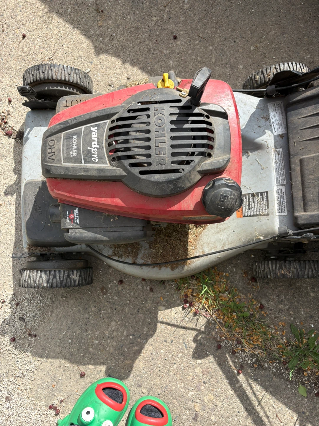 Yardman Lawnmower with Kohler Engine