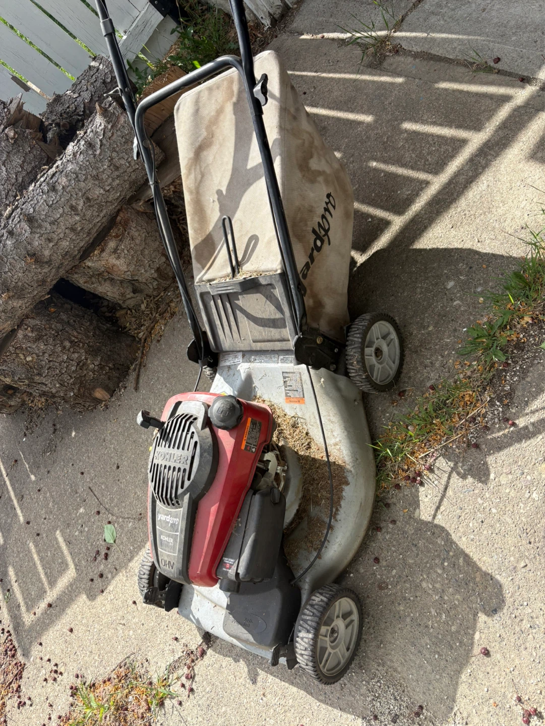 Yardman Lawnmower with Kohler Engine - photo 2