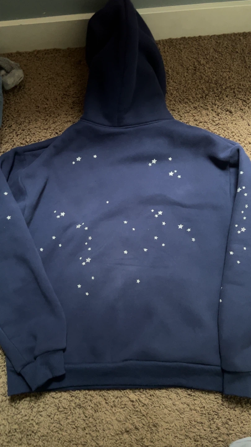 Navy Atlanta sp5der Hoodie - photo 2