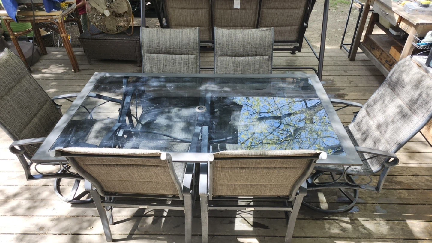 Patio Dining Set with Table and Chairs